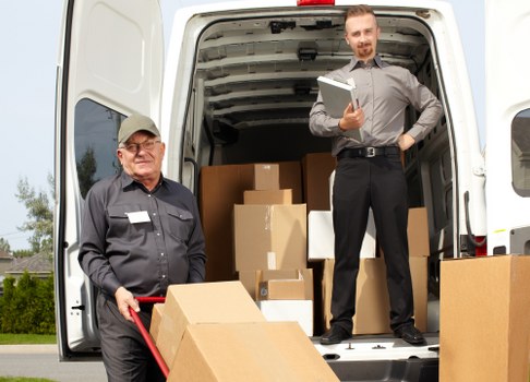 Efficient furniture pick-up process
