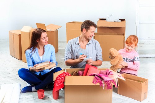 Local packing experts ensuring safe transportation